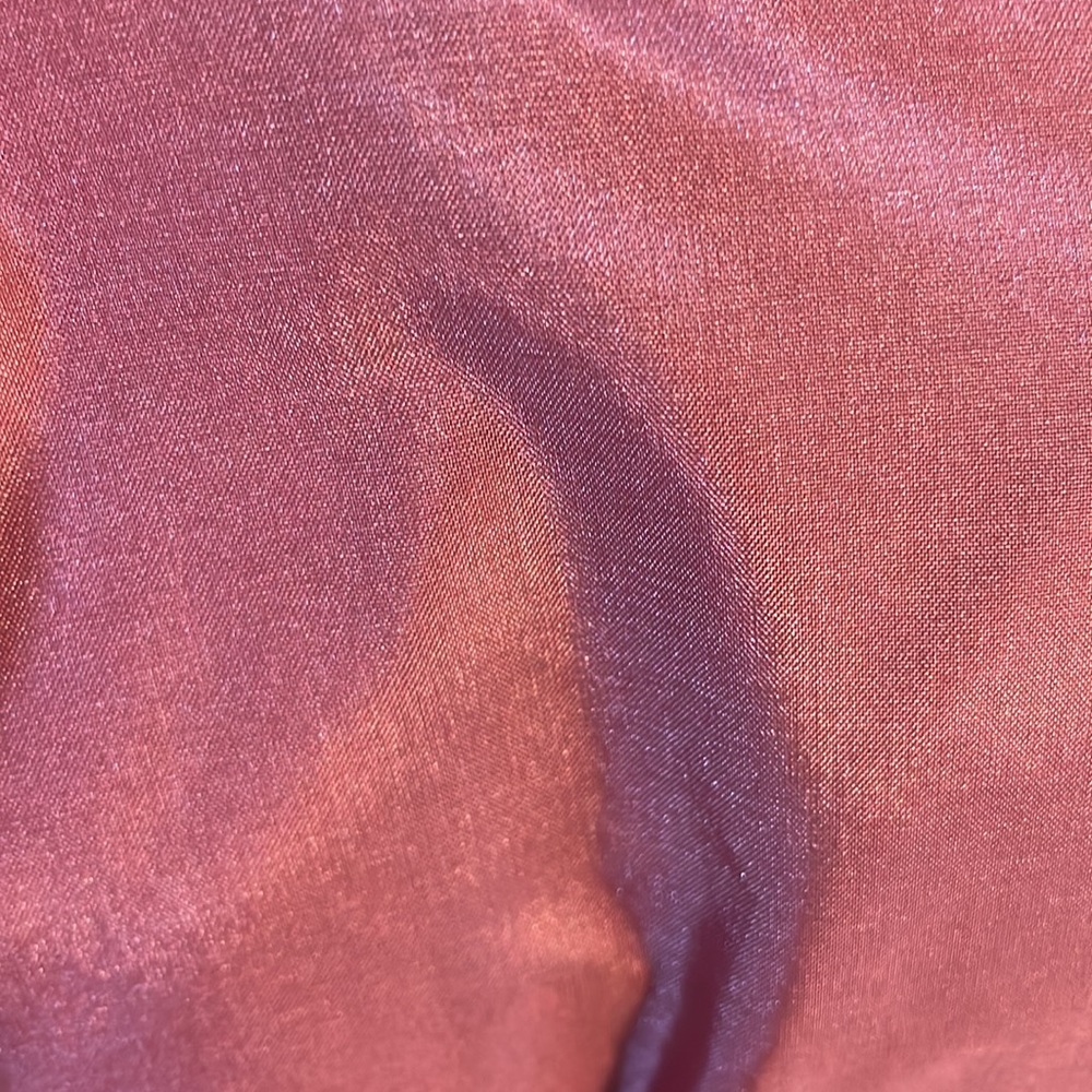 Vintage The totes Coat Lightweight Shiny Nylon Trench Coat - Dusty Rose Pink - Picture 4 of 16